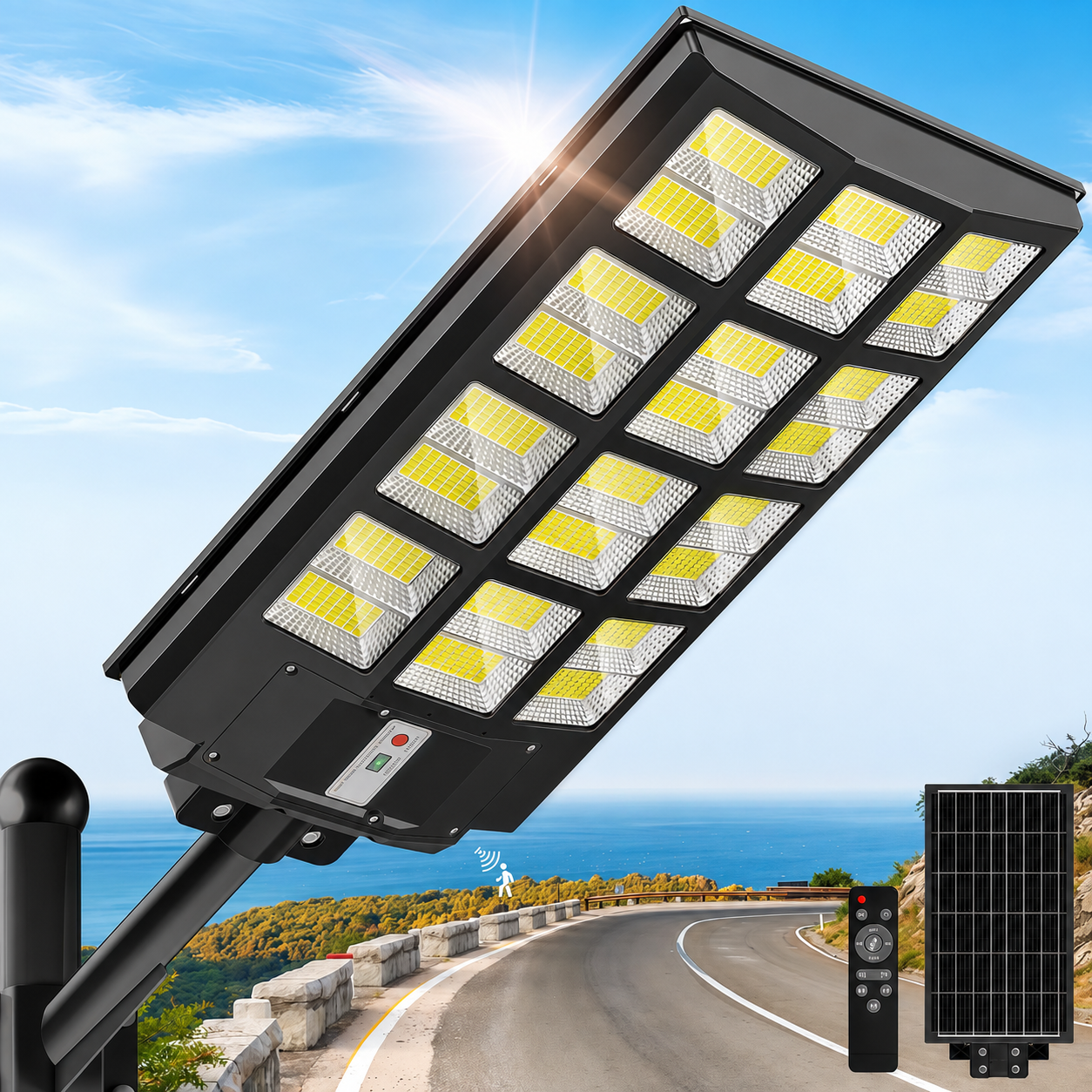 CS-1152LED-BM BM Motion Sensor Solar Light
