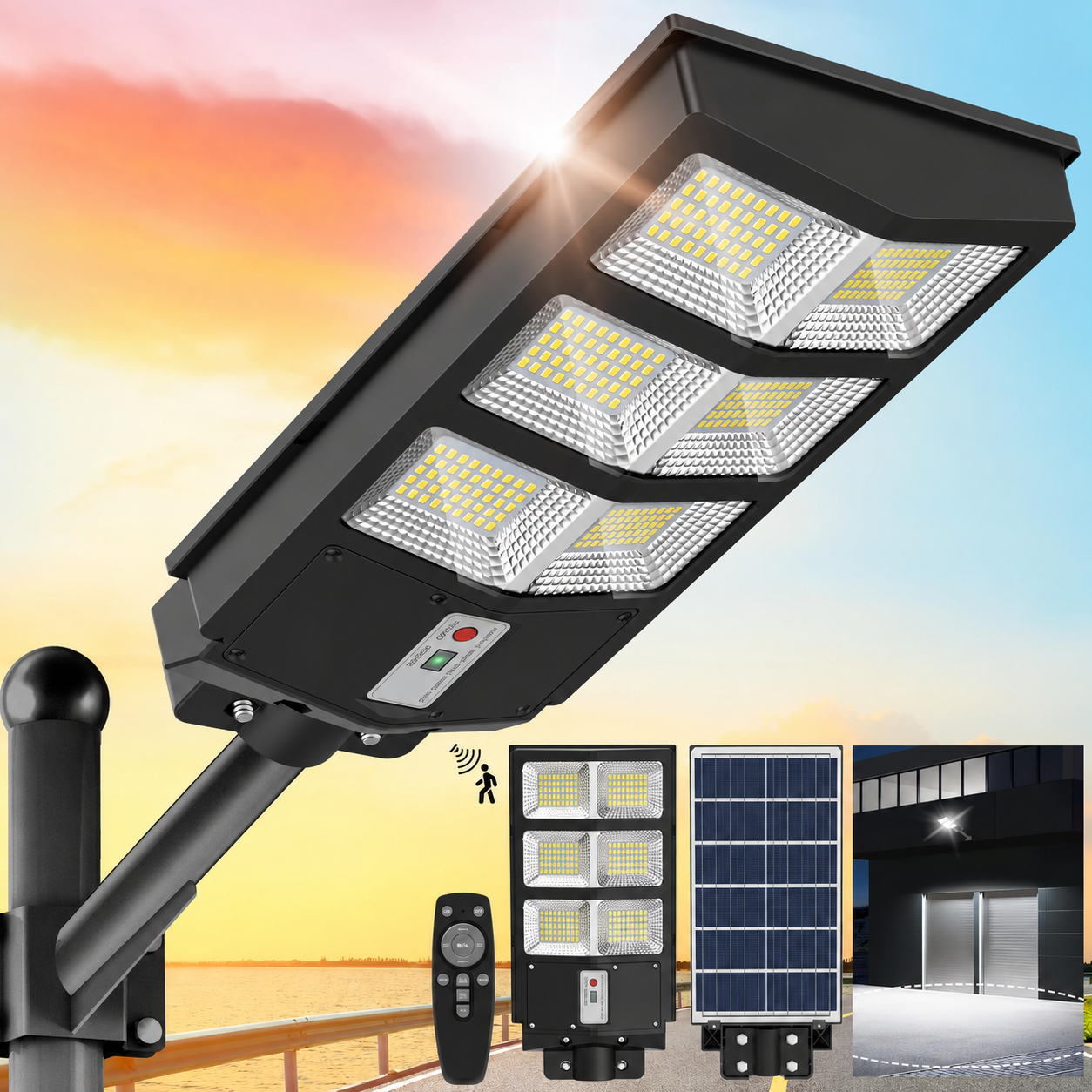 CS-450LED Small Motion Sensor Solar Light