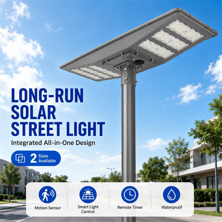 CS-300LED Upgraded Dual-Side Modular Solar Street Light