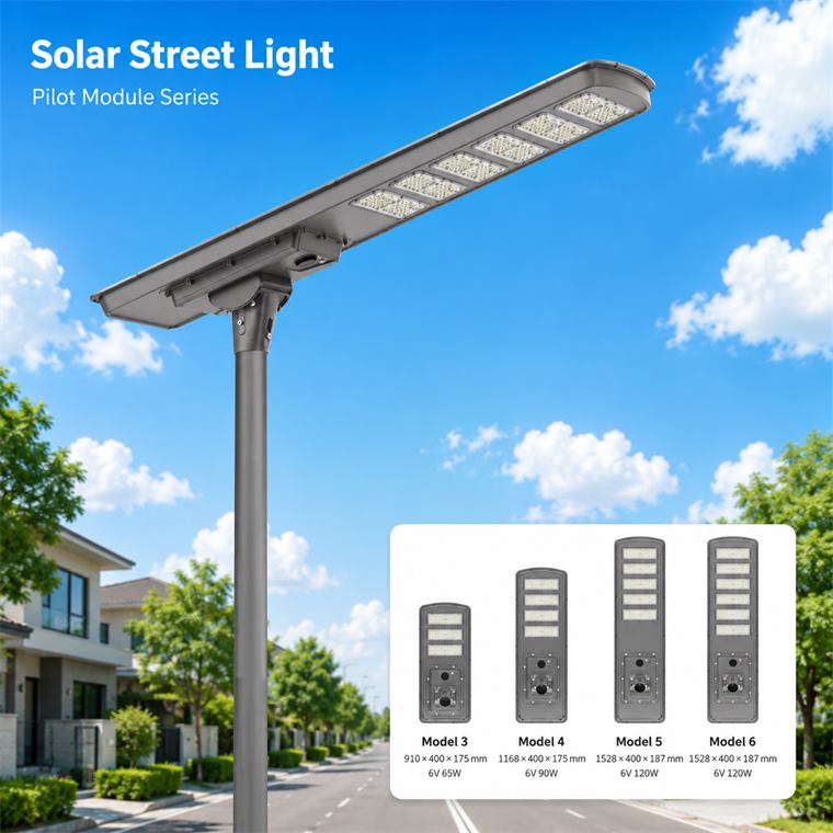 CS-300LED-QH Modular All-in-One Solar Street Light