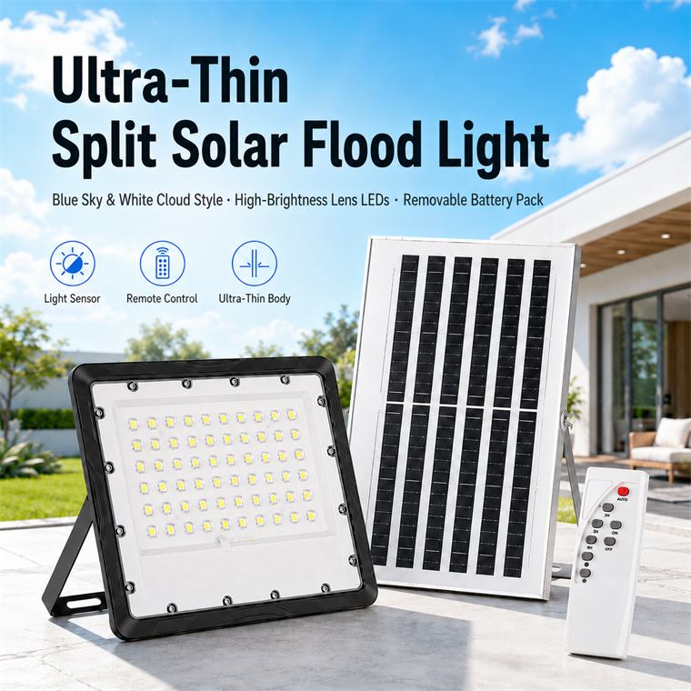 CS-60LED Ultra-thin Split Solar Flood Light