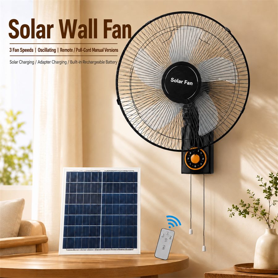 CS-HX Solar Wall Fan