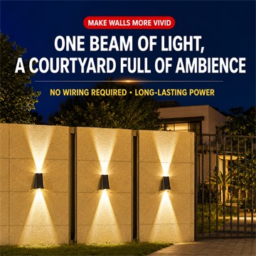 Solar Wall Light image 1