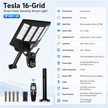 CS-1120LED Solar Monitoring Street Light SKU image 7