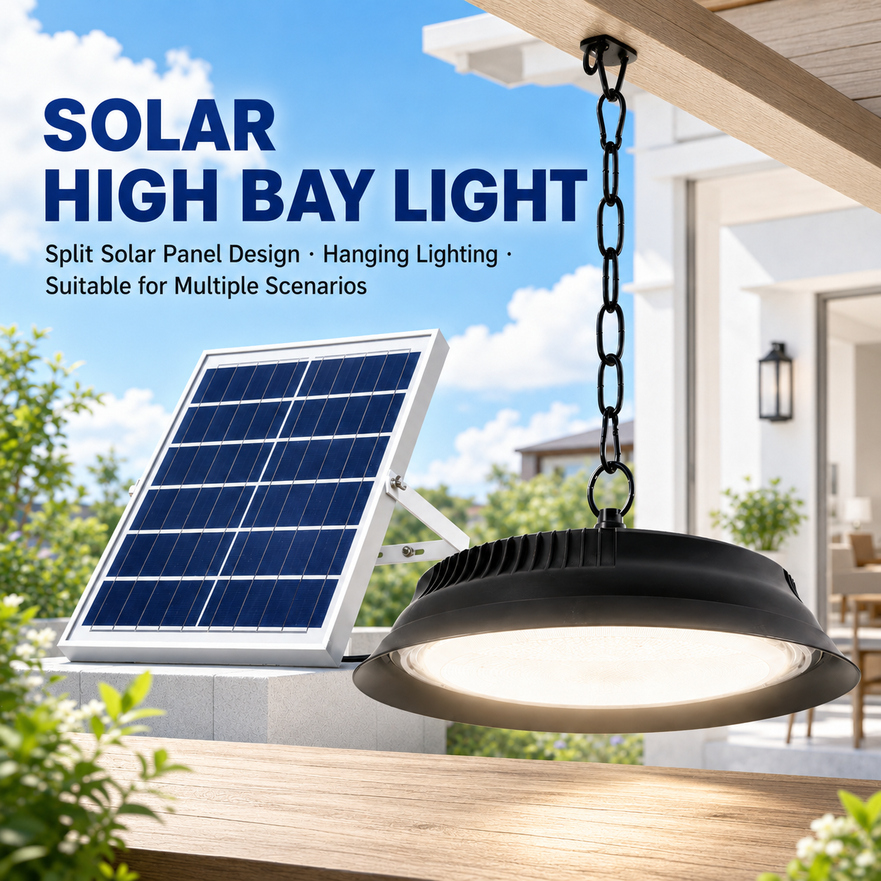 CS-364LED Solar Pendant High Bay Light